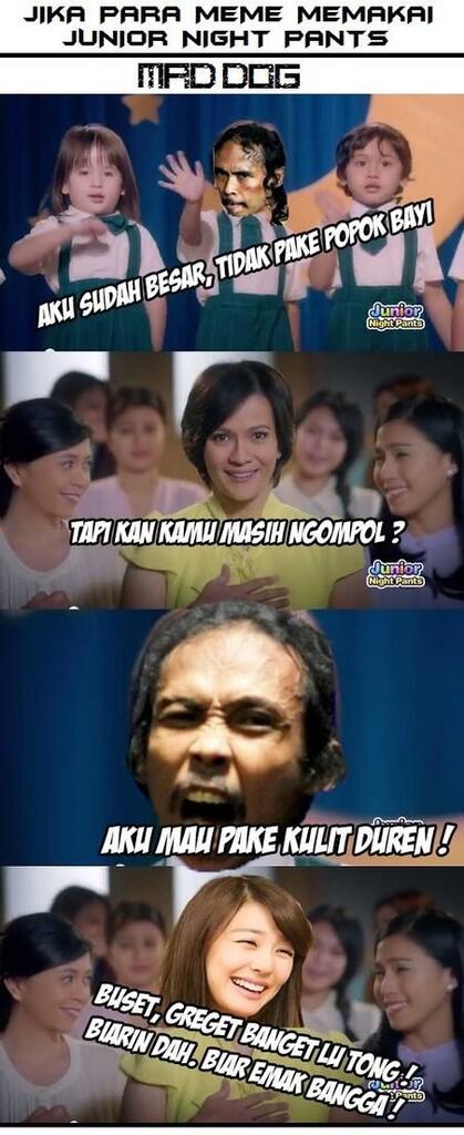 Kumpulan Parodi Pampers Juni*r Night P*ants