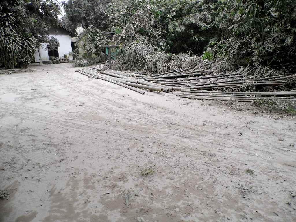 Update dampak erupsi Gunung Kelud di area Sleman 