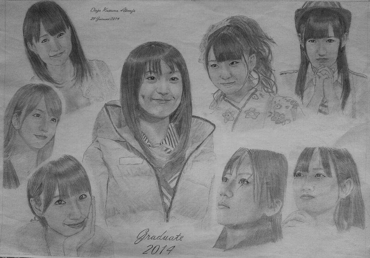 TADINYA CUMAN ISENG NGEGAMBAR ,,,, EH MALAH KETAGIHAN :) AKB48