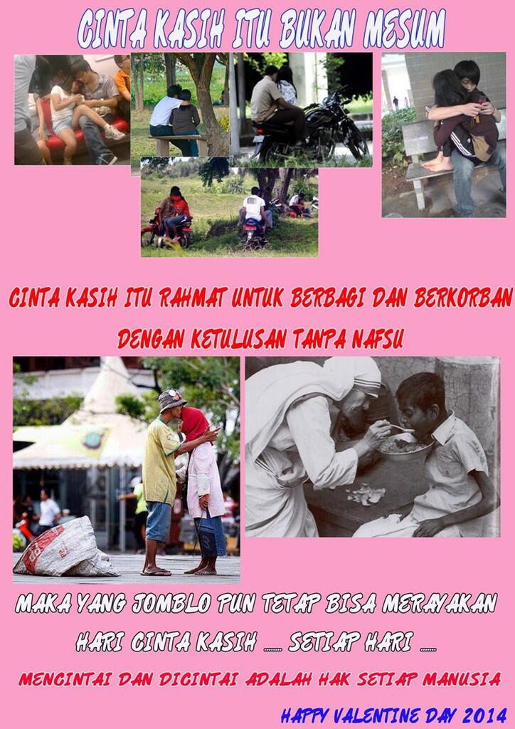 yang jomblo juga bisa ikut palentinan...