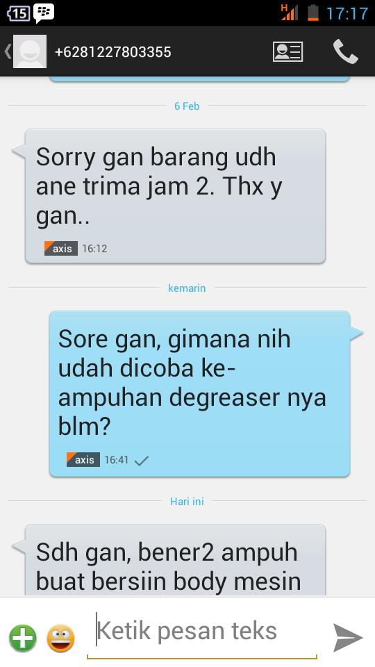 TESTIMONIAL UNTUK SEMUA JUALAN MARC.MOUNIR