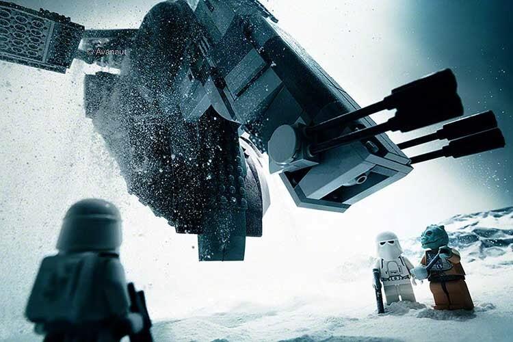 Foto-Foto Star Wars dari LEGO Yang Keren