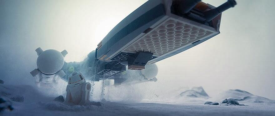 Foto-Foto Star Wars dari LEGO Yang Keren