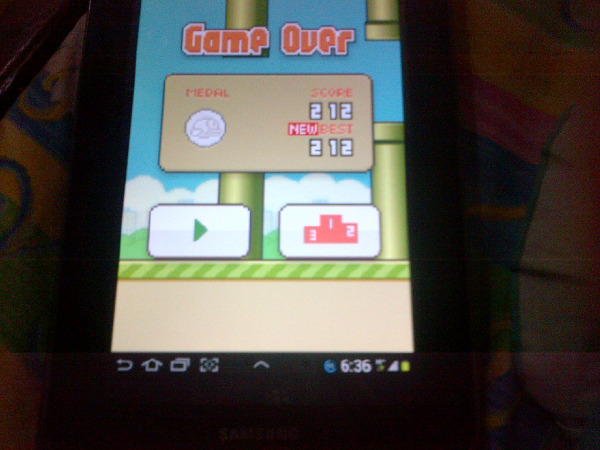 Highscore flappy bird ane gan