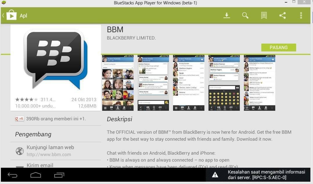 Kumpulan Screenshot Bluestacks