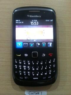 Blackberry 9300 Keppler (Black) Garansi CTN