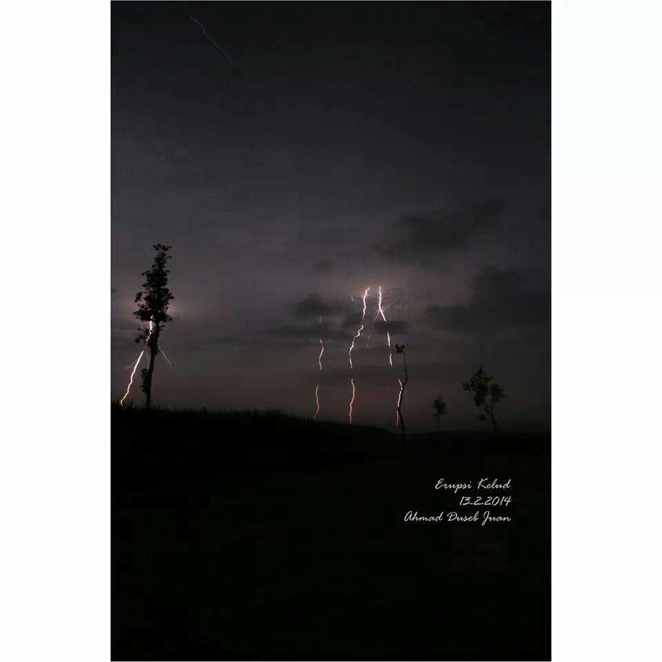 Kumpulan Foto Detik-detik Erupsi Gunung Kelud + Video