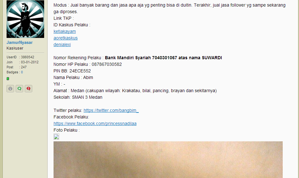 SURAT TERBUKA UNTUK AGAN ABIM