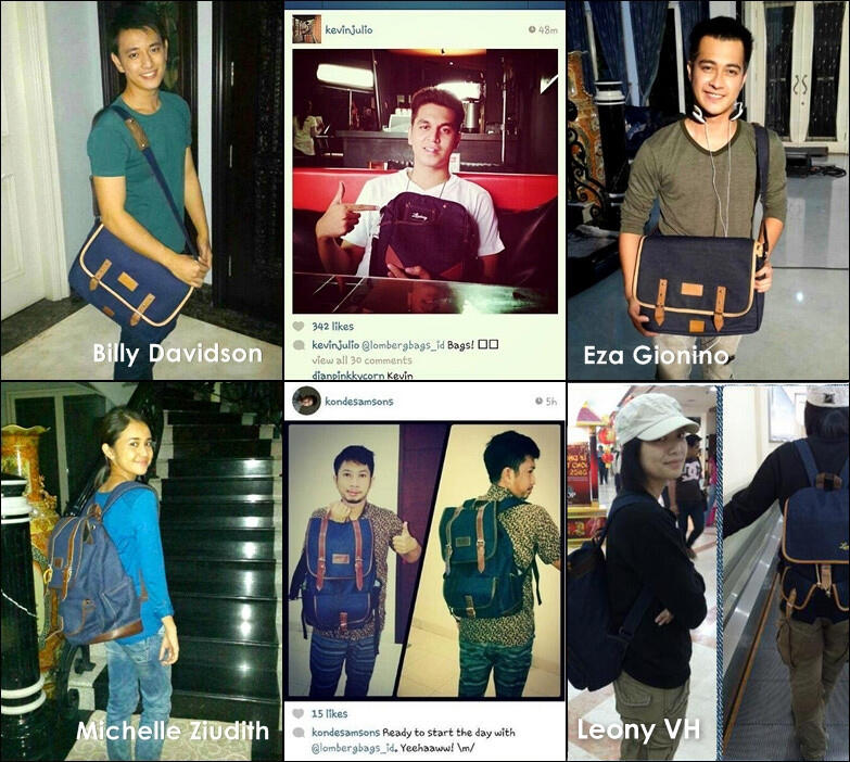 LOMBERG DENIM BAGS (100% ORIGINAL | TASNYA ARTIS | KUALITAS EKSPOR)