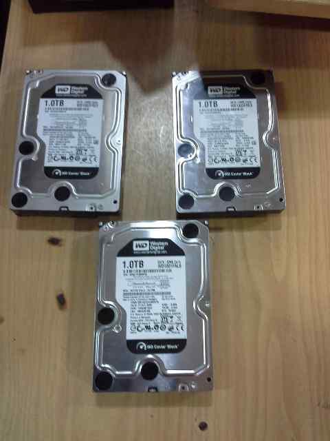 Hardisk Internal WD Black 1TB,SSD Intel 120GB,Like New,No Badsector,Murmer