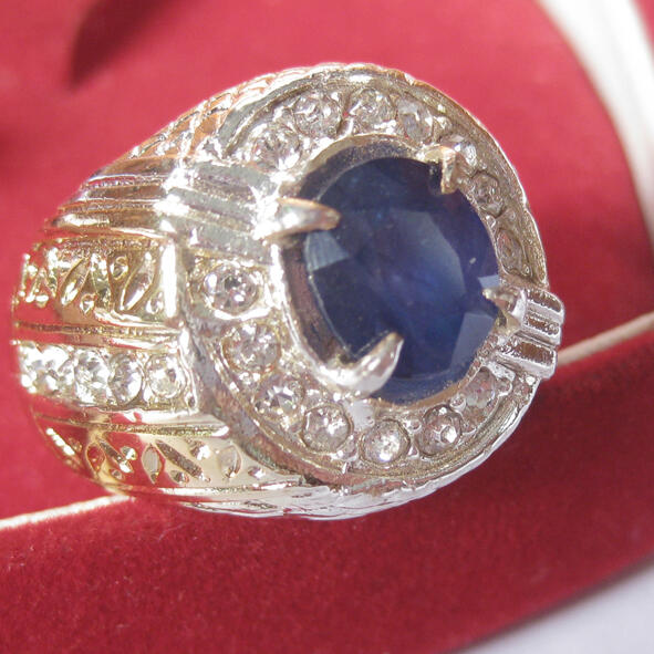 Lelang Murah Batu Cincin Siap Pakai.. Akik darah,Blue Safir, Topas,onyx dll