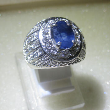 Lelang Murah Batu Cincin Siap Pakai.. Akik darah,Blue Safir, Topas,onyx dll