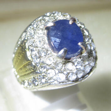 Lelang Murah Batu Cincin Siap Pakai.. Akik darah,Blue Safir, Topas,onyx dll
