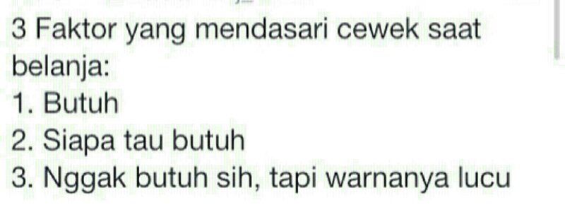yang merasa cewek masuk sist