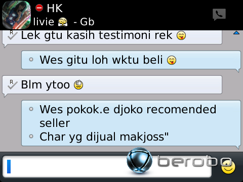 Char / ID Point Blank / PB pangkat Brigadir / Bintang 1 murni *Djoko*