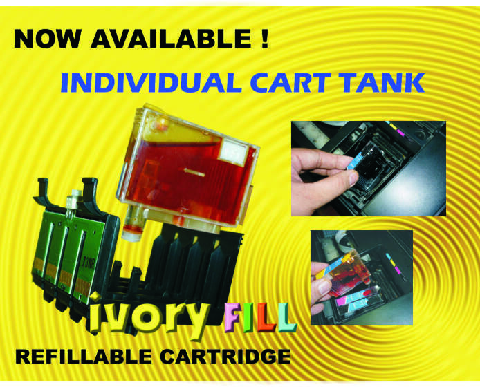 JUAL : Buat yang nga suka pakai infus -- > CIC Epson T13/T11/T20/TX101/T300/C90 dll