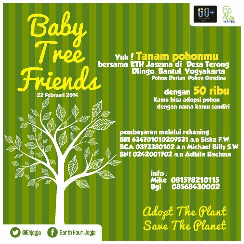 &#91;KASKUSER LOVE EARTH&#93; YUK! Adopsi Baby Tree-mu !