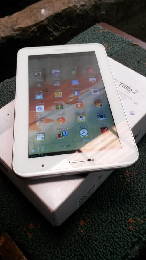 WTS : Samsung Galaxy Tab2 P3100 White Garansi SEIN...