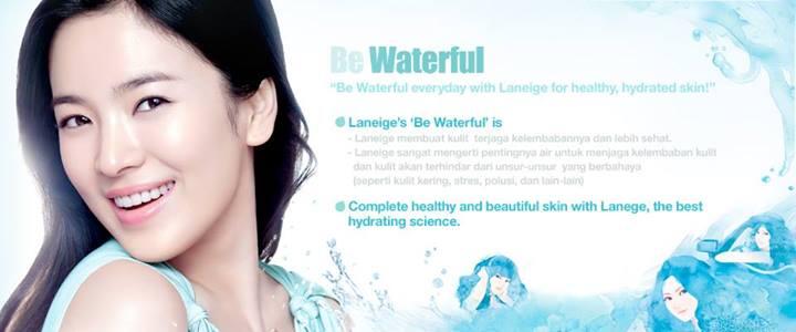 Ready Laneige Moisture Care Min.4 Set(melembapkan+mencerahkan+glowing pd wajah)