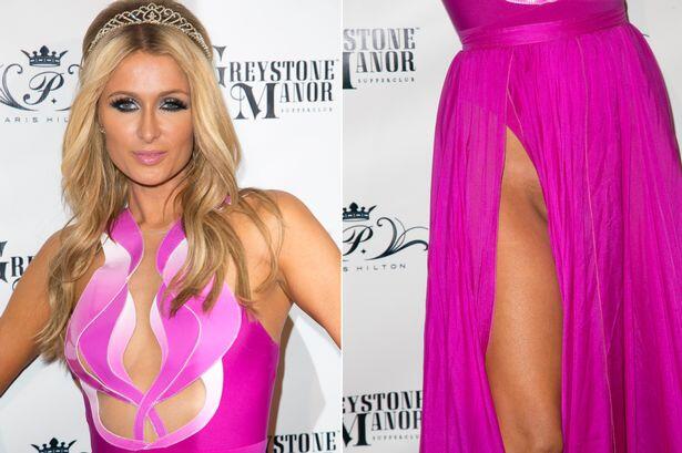 &#91;BB+&#93; Paris Hilton wardrobe malfunction, ups gag pake' underwear