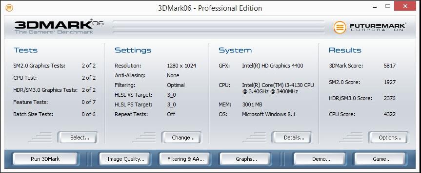 Review Intel Haswell i3 4130 (Intel HD Graphics 4400) + Asrock H81M-DGS