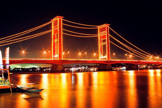 Palembang dimalam hari