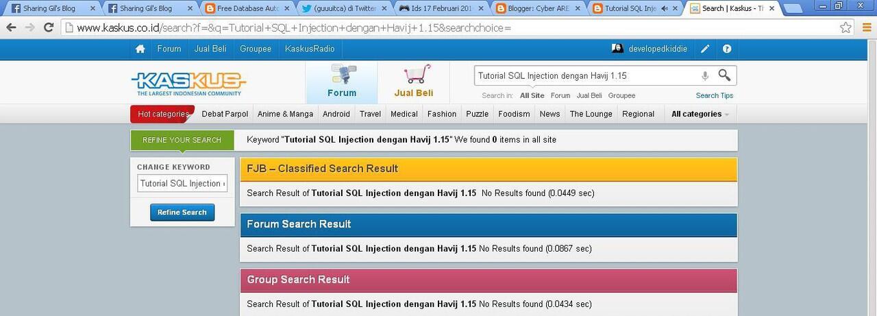 Tutorial SQL Injection dengan Havij 1.15