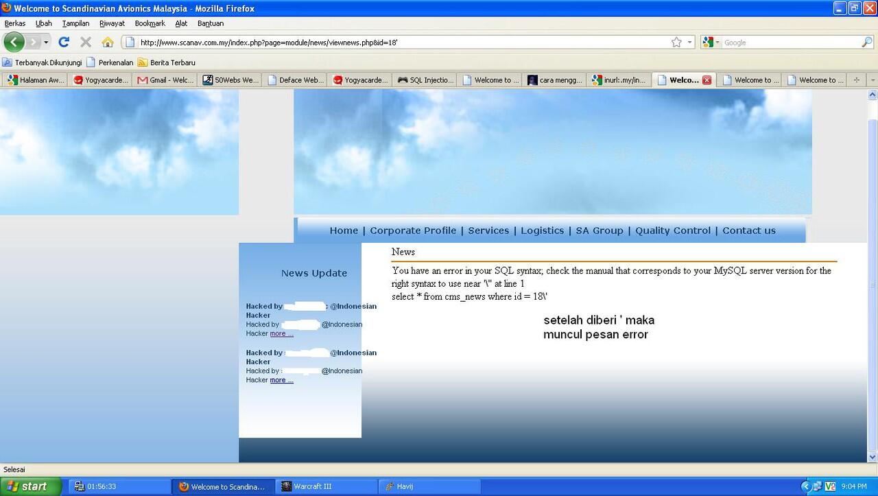 Tutorial SQL Injection dengan Havij 1.15
