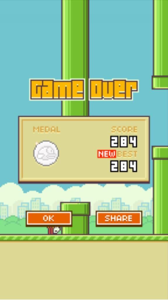 Ada yang bisa kalahin ane? FLAPPY BIRD!