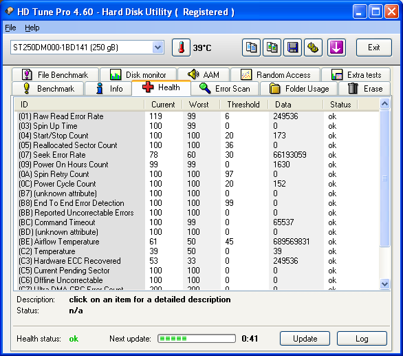 Hardisk PC SATA Seagate Barracuda 250 Gb 7200 rpm garansi !