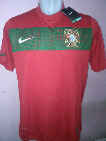 JERSEY PORTUGAL HOME RONALDO#7 (RETRO WORLDCUP 2010) CUMA 1PCS