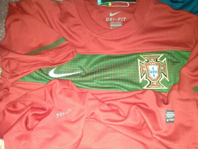 JERSEY PORTUGAL HOME RONALDO#7 (RETRO WORLDCUP 2010) CUMA 1PCS