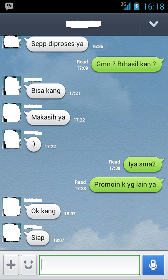 JASA UPGRADE LEVEL LINE POKOPANG