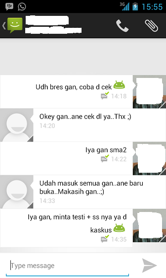 JASA UPGRADE LEVEL LINE POKOPANG