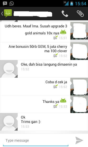 JASA UPGRADE LEVEL LINE POKOPANG