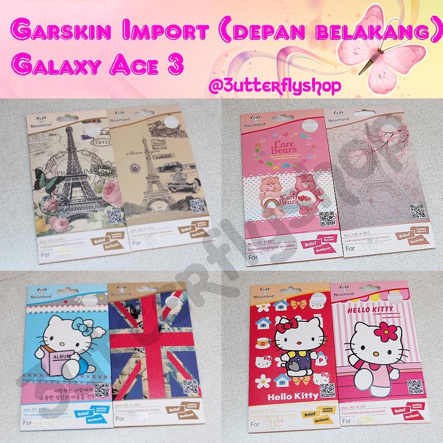 Jual TERBARU Aksesoris Samsung Galaxy ACE 3 Flipcoverjellycase