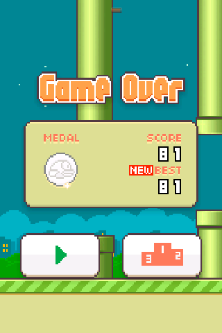 Ada yang bisa kalahin ane? FLAPPY BIRD!