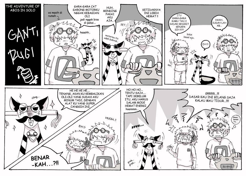 &#91;komik strip&#93; THE ADVENTURE OF ABOS