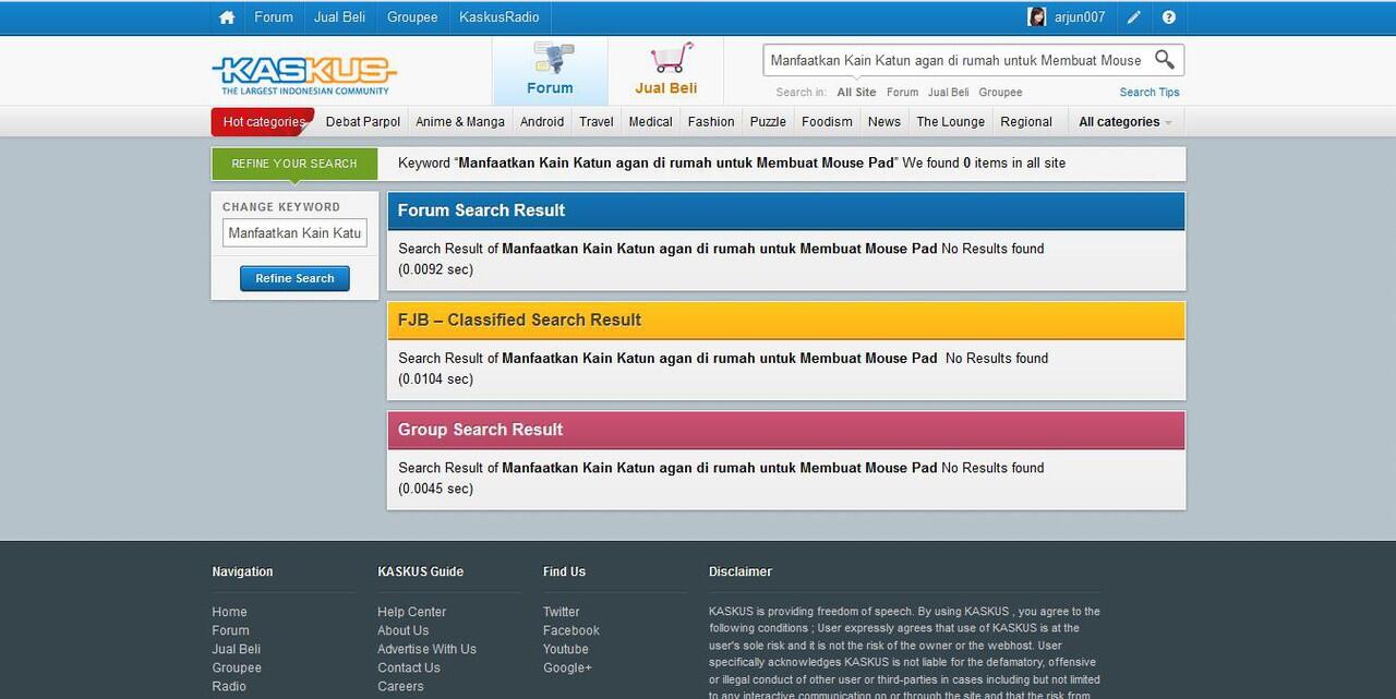 Creativity Tutorial : Membuat Mouse Pad Sendiri