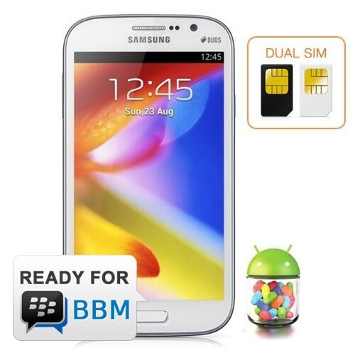Samsung Galaxy Grand - White | Android Jelly Bean, 5 inch, Dual