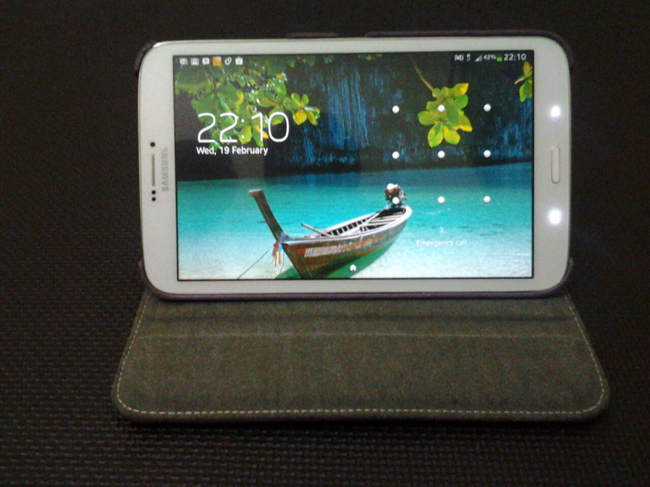 COD Bogor Samsung Galaxy Tab 3 8" type SM-T311 Bonus Targus Hardcase