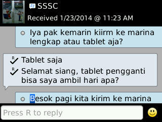 Tablet TREQ Basic Call 7D , seminggu di pakai layar rusak