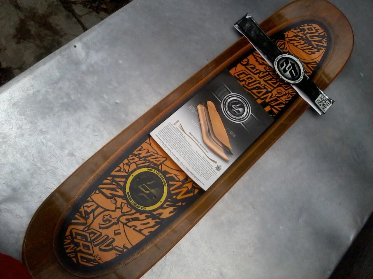 deck skateboard santa cruz pro model gusman