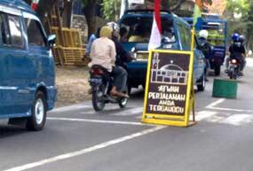 Sumbangan Masjid ganggu Jalan?