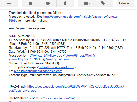 550 spam message rejected. I2p browser.