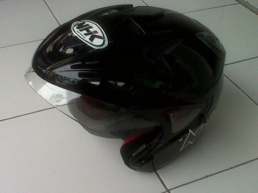Jual Helm NHK Predator Double Visor Hitam