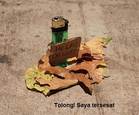 Cara cerdas grafis designer memberi sentuhan kepribadian pd sampah/barang dijalanan