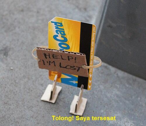 Cara cerdas grafis designer memberi sentuhan kepribadian pd sampah/barang dijalanan