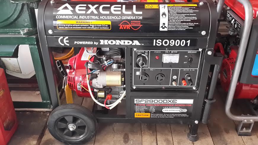 Terjual  Generator Set  Genset Bensin Rumah kapasitas 