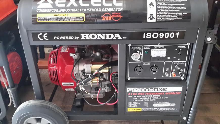 Terjual  Generator Set  Genset Bensin Rumah kapasitas 